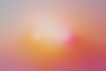 Inner Sun: warm peach, coral, and golden aura gradient, sacral chakra canvas wall art