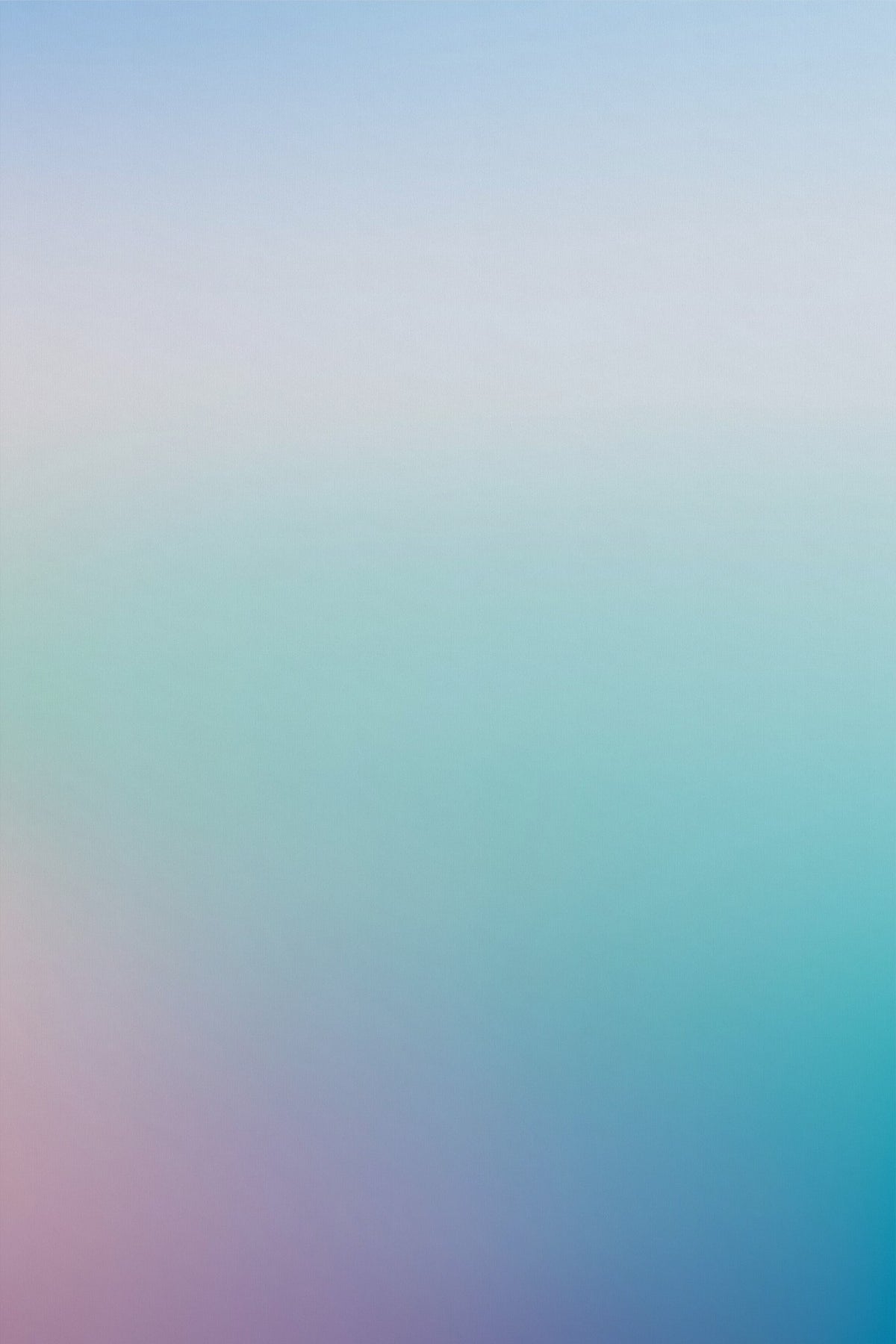 Ocean Calm: soft lavender, sage, and teal aura gradient, throat and heart chakra canvas