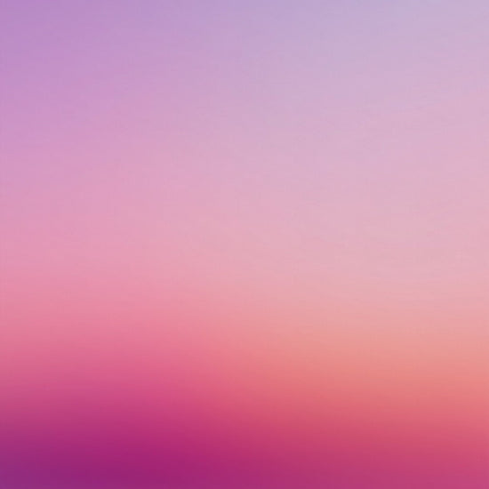 Rose Horizon: lilac fading through dusty rose to a magenta horizon, chakra aura canvas