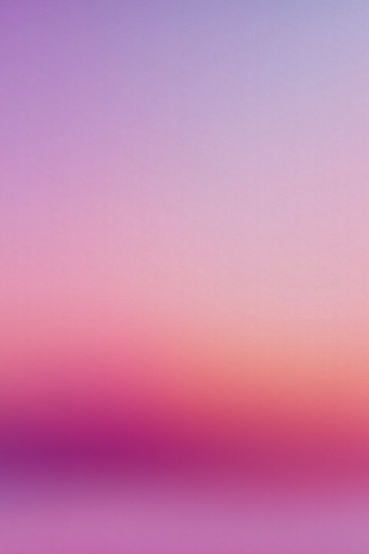 Rose Horizon: lilac fading through dusty rose to a magenta horizon, chakra aura canvas