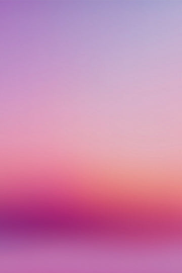 Rose Horizon: lilac fading through dusty rose to a magenta horizon, chakra aura canvas