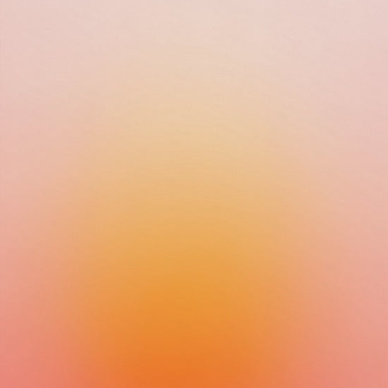 Solar Bloom: warm blush to amber and marigold aura gradient, solar plexus chakra canvas