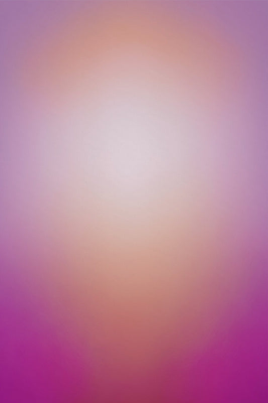 Violet Aura: orchid and magenta glow around a golden-pink center, crown chakra canvas art